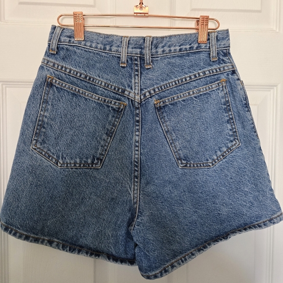 Vintage Bongo Womens Blue Jean Shorts High-Waisted Size 9 - Picture 2 of 7